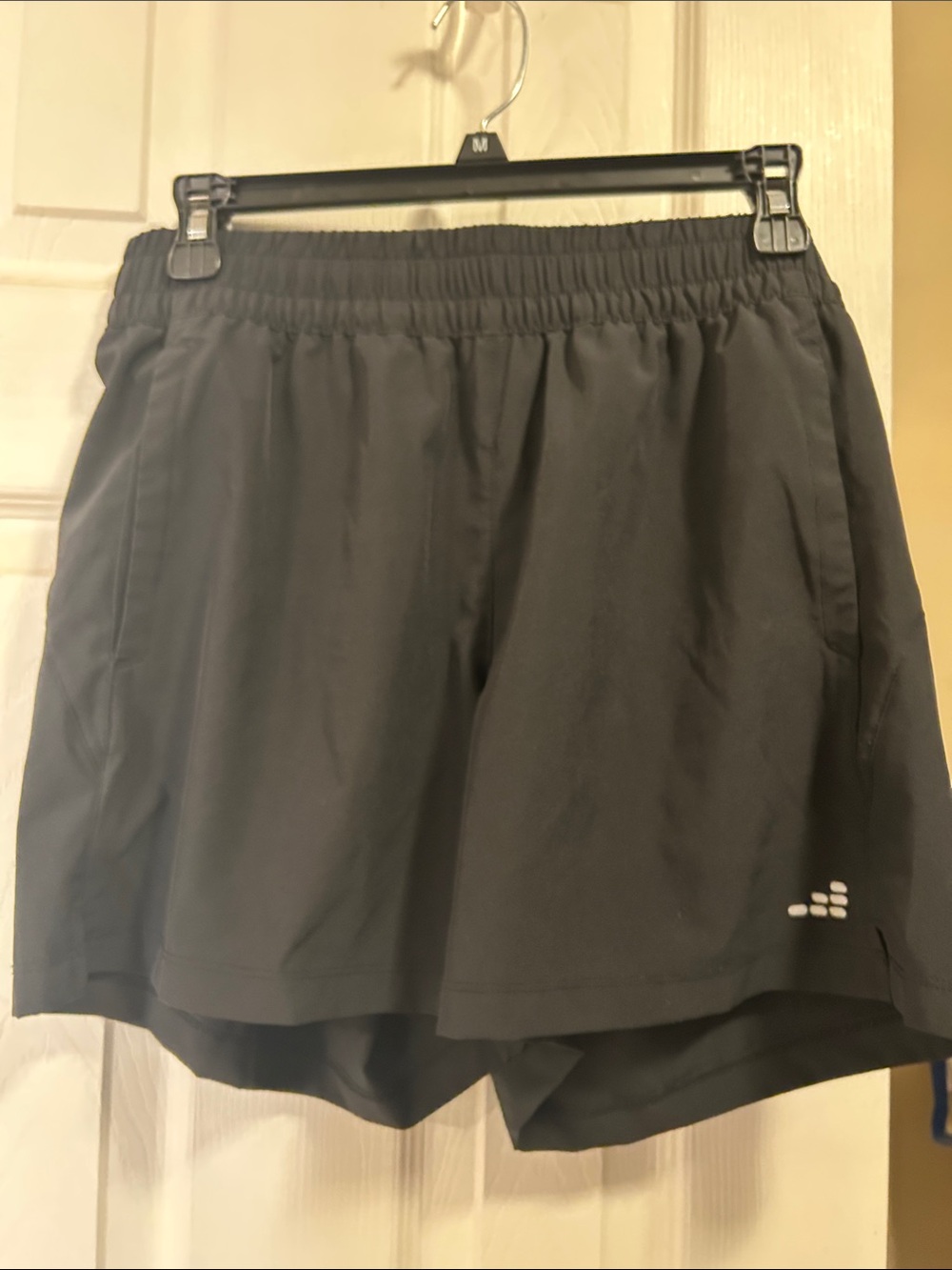 bcg Black Athletic Layered Running Shorts